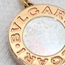 ブルガリ BVLGARI ブルガリブルガリ パールホワイト×ピンクゴールド K18PG ダイヤモンド ホワイトマザーオブパール ピアス Au750 ダイヤ ドロップ スイング マザーオブパール シェル