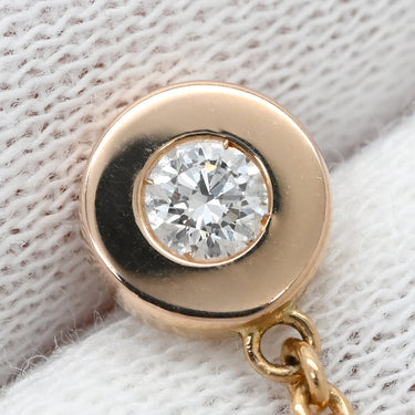 ブルガリ BVLGARI ブルガリブルガリ パールホワイト×ピンクゴールド K18PG ダイヤモンド ホワイトマザーオブパール ピアス Au750 ダイヤ ドロップ スイング マザーオブパール シェル