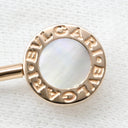 ブルガリ BVLGARI ブルガリブルガリ パープル×パールホワイト×ピンクゴールド K18PG マザーオブパール スギライト ブレスレット 18K マザーオブパール スギライト 杉石