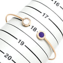 ブルガリ BVLGARI ブルガリブルガリ パープル×パールホワイト×ピンクゴールド K18PG マザーオブパール スギライト ブレスレット 18K マザーオブパール スギライト 杉石