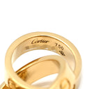 カルティエ Cartier ベビー ラブ B7212400 イエローゴールド K18YG ネックレス LOVE K18YG Au750 18K 18金 ビスモチーフ 2連