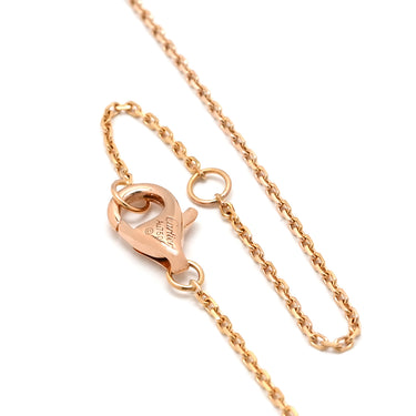 カルティエ Cartier ベビー トリニティ B7224815 ホワイトゴールド×イエローゴールド×ピンクゴールド K18WG K18YG K18PG ダイヤモンド ネックレス スリーカラー Au750 18K 3連 1P 1石 1粒 ダイヤ