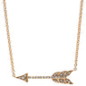 ティファニー Tiffany & Co アロー ダイヤ ネックレス ピンクゴールド K18PG ダイヤモンド ネックレス T&Co. K18PG RG Au750 18K 18金 アローモチーフ 矢
