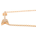 ティファニー Tiffany & Co アロー ダイヤ ネックレス ピンクゴールド K18PG ダイヤモンド ネックレス T&Co. K18PG RG Au750 18K 18金 アローモチーフ 矢