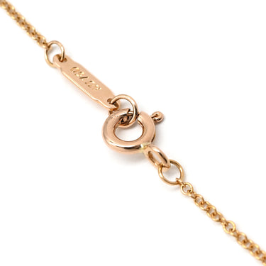 ティファニー Tiffany & Co アロー ダイヤ ネックレス ピンクゴールド K18PG ダイヤモンド ネックレス T&Co. K18PG RG Au750 18K 18金 アローモチーフ 矢