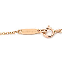 ティファニー Tiffany & Co アトラス オープン メダリオン ダイヤモンド ピンクゴールド K18PG ダイヤモンド ネックレス T&Co. K18PG Au750 18K 18金