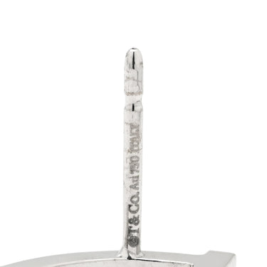 ティファニー Tiffany & Co Ｔスマイル ミニ ダイヤ 60150739 ホワイトゴールド K18WG ダイヤモンド ピアス T&Co. 750 18K WG