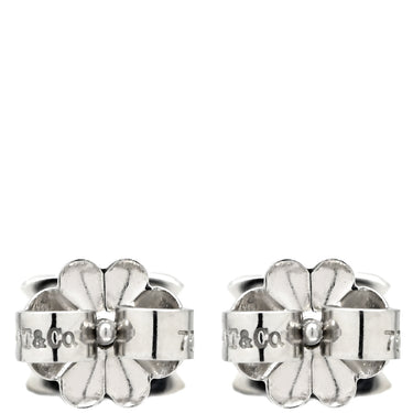 ティファニー Tiffany & Co シグネチャー ダイヤ ホワイトゴールド K18WG ダイヤモンド ピアス T&Co. 750 18K