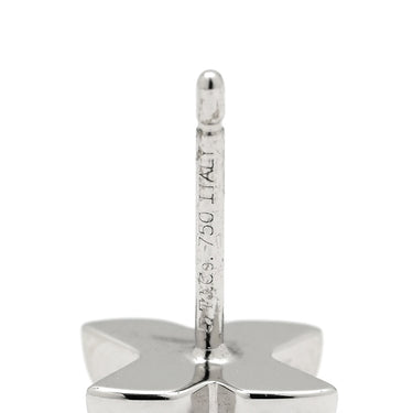 ティファニー Tiffany & Co シグネチャー ダイヤ ホワイトゴールド K18WG ダイヤモンド ピアス T&Co. 750 18K