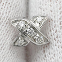 ティファニー Tiffany & Co シグネチャー ダイヤ ホワイトゴールド K18WG ダイヤモンド ピアス T&Co. 750 18K