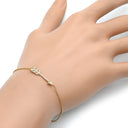 ティファニー Tiffany & Co アロー ローズゴールド K18RG ダイヤモンド ブレスレット T&Co. Au750 18K 18金 メレ ダイヤ 矢モチーフ