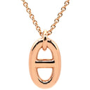 エルメス Hermes シェーヌダンクル ファランドール PM H108615B 00 ピンクゴールド K18PG ネックレス PG RG Au750 18K 18金