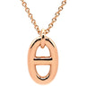 エルメス Hermes シェーヌダンクル ファランドール PM H108615B 00 ピンクゴールド K18PG ネックレス PG RG Au750 18K 18金
