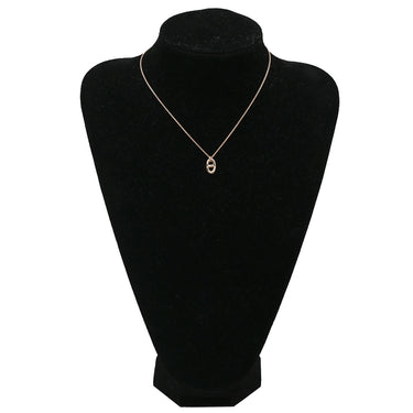 エルメス HERMES ファランドール PM ペンダント H108615B 00 ローズゴールド K18PG ネックレス ピンクゴールド 18K 750 RG PG
