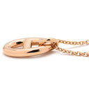 エルメス HERMES ファランドール PM ペンダント H108615B 00 ローズゴールド K18PG ネックレス ピンクゴールド 18K 750 RG PG