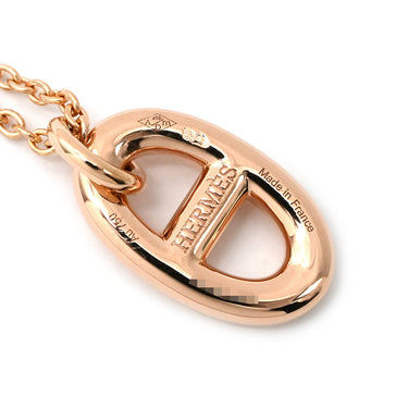 エルメス HERMES ファランドール PM ペンダント H108615B 00 ローズゴールド K18PG ネックレス ピンクゴールド 18K 750 RG PG