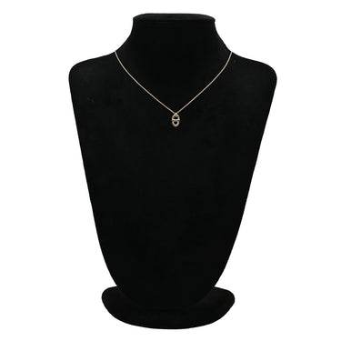 エルメス HERMES ファランドール PM ペンダント H108615B 00 ローズゴールド K18PG ネックレス ピンクゴールド 18K 750 RG PG