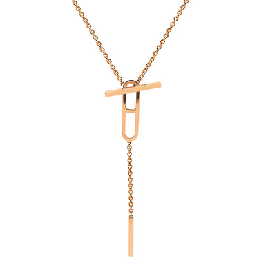 エルメス HERMES エヴァー シェーヌダンクル ローズゴールド K18PG ST ネックレス ピンクゴールド 18K 750AU