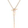 エルメス HERMES エヴァー シェーヌダンクル ローズゴールド K18PG ST ネックレス ピンクゴールド 18K 750AU