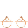 エルメス HERMES エシャペ PM H105117B 00 ローズゴールド K18PG ピアス ピンクゴールド 18K 750 RG ラウンド