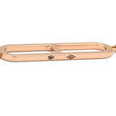 エルメス HERMES エヴァー シェーヌダンクル ダイヤ ローズゴールド K18PG ダイヤモンド ST ブレスレット ピンクゴールド 18K 750AU 54Pダイヤ