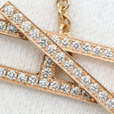 エルメス HERMES エヴァー シェーヌダンクル ダイヤ ローズゴールド K18PG ダイヤモンド ST ブレスレット ピンクゴールド 18K 750AU 54Pダイヤ