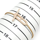 エルメス HERMES エヴァー シェーヌダンクル ダイヤ ローズゴールド K18PG ダイヤモンド ST ブレスレット ピンクゴールド 18K 750AU 54Pダイヤ