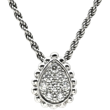ブシュロン BOUCHERON セルパンボエム エクストラスモール ペンダント JPN00612 ホワイトゴールド K18WG ダイヤモンド ネックレス 18K 750 8P ダイヤ
