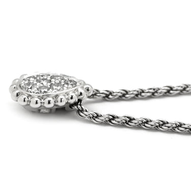 ブシュロン BOUCHERON セルパンボエム エクストラスモール ペンダント JPN00612 ホワイトゴールド K18WG ダイヤモンド ネックレス 18K 750 8P ダイヤ