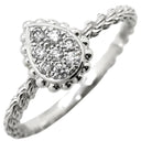 ブシュロン BOUCHERON セルパンボエム エクストラスモール JRG02195 ホワイトゴールド K18WG ダイヤモンド #53(JP13) リング 指輪 18K 750 8P ダイヤ 12号