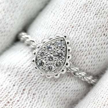 ブシュロン BOUCHERON セルパンボエム エクストラスモール JRG02195 ホワイトゴールド K18WG ダイヤモンド #53(JP13) リング 指輪 18K 750 8P ダイヤ 12号