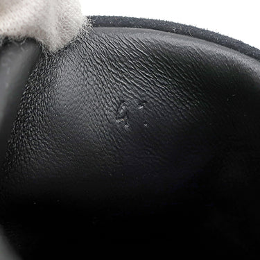 エルメス HERMES バウンシング H242810Z ブラック カーフ シェーブルヴェロア #41 スニーカー 黒 新品 未使用