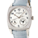 腕時計 ヴァシュロン・コンスタンタン VACHERON CONSTANTIN ハーモニー デュアルタイム 7805S/000G-B155 自動巻き メンズ K18WG無垢 純正ダイヤ