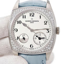 腕時計 ヴァシュロン・コンスタンタン VACHERON CONSTANTIN ハーモニー デュアルタイム 7805S/000G-B155 自動巻き メンズ K18WG無垢 純正ダイヤ