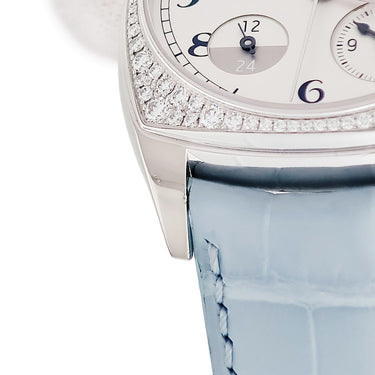 腕時計 ヴァシュロン・コンスタンタン VACHERON CONSTANTIN ハーモニー デュアルタイム 7805S/000G-B155 自動巻き メンズ K18WG無垢 純正ダイヤ