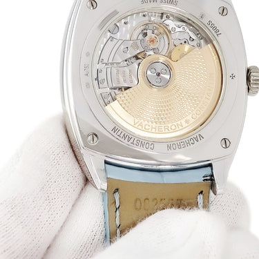 腕時計 ヴァシュロン・コンスタンタン VACHERON CONSTANTIN ハーモニー デュアルタイム 7805S/000G-B155 自動巻き メンズ K18WG無垢 純正ダイヤ