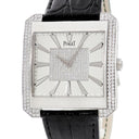 腕時計 ピアジェ PIAGET ブラック タイ プロトコール XXL G0A32006 手巻き メンズ K18WG無垢 純正ダイヤ シルバー スクエア