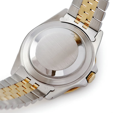 腕時計 ロレックス ROLEX GMTマスター2 16713 X番 自動巻き メンズ X番 K18YG×SS コンビ デイト 回転ベゼル 黒 ヴィンテージ