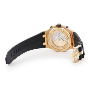腕時計 オーデマピゲ AUDEMARS PIGUET ロイヤルオーク オフショア クロノグラフ 26470OR.OO.A002CR.01 自動巻き メンズ K18PG無垢 ダイヤ