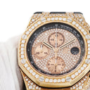 腕時計 オーデマピゲ AUDEMARS PIGUET ロイヤルオーク オフショア クロノグラフ 26470OR.OO.A002CR.01 自動巻き メンズ K18PG無垢 ダイヤ
