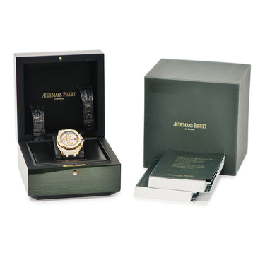 腕時計 オーデマピゲ AUDEMARS PIGUET ロイヤルオーク オフショア クロノグラフ 26470OR.OO.A002CR.01 自動巻き メンズ K18PG無垢 ダイヤ