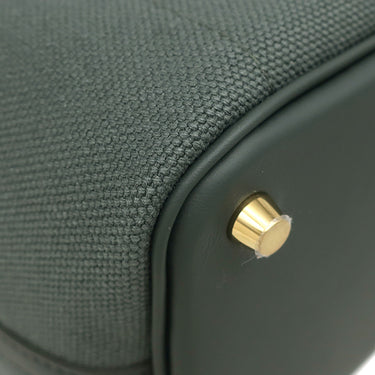 エルメス HERMES ピコタンロック カーゴPM ヴェールマングローブ ヴォースイフト トワルゴエラン ハンドバッグ ゴールド金具 新品 未使用 2025年製