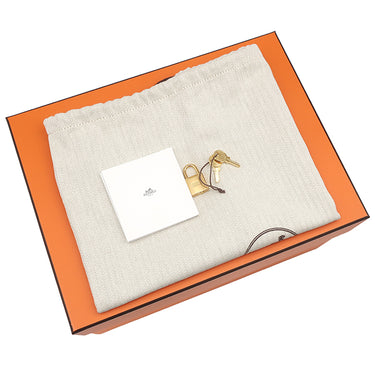 エルメス HERMES ピコタンロック カーゴPM ヴェールマングローブ ヴォースイフト トワルゴエラン ハンドバッグ ゴールド金具 新品 未使用 2025年製