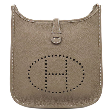 エルメス HERMES エヴリン 23 グレージュ トリヨンクレマンス ショルダーバッグ ゴールド金具 新品 未使用 グレージュ 2025年製