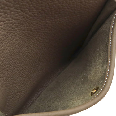 エルメス HERMES エヴリン 23 グレージュ トリヨンクレマンス ショルダーバッグ ゴールド金具 新品 未使用 グレージュ 2025年製