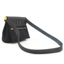 エルメス HERMES エールバッグジップ ミニ 20 ブラック キャンバス レザー トワルミリタリー ヴァッシュハンター ショルダーバッグ ゴールド金具 新品 未使用 黒