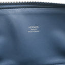 エルメス HERMES ボリード31 ブルーアガット トリヨンクレマンス 2WAYバッグ シルバー金具 青 ハンドバッグ ショルダー