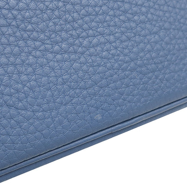 エルメス HERMES ボリード31 ブルーアガット トリヨンクレマンス 2WAYバッグ シルバー金具 青 ハンドバッグ ショルダー