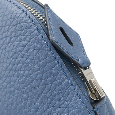 エルメス HERMES ボリード31 ブルーアガット トリヨンクレマンス 2WAYバッグ シルバー金具 青 ハンドバッグ ショルダー