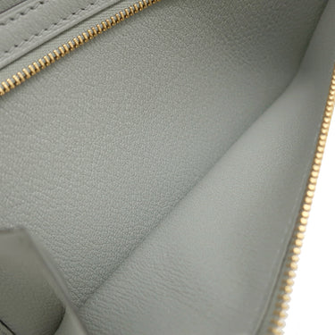 エルメス HERMES ベアンスフレ グリシマン アリゲーター 長財布 ゴールド金具 クロコ シャイン 二つ折り財布 2023年製